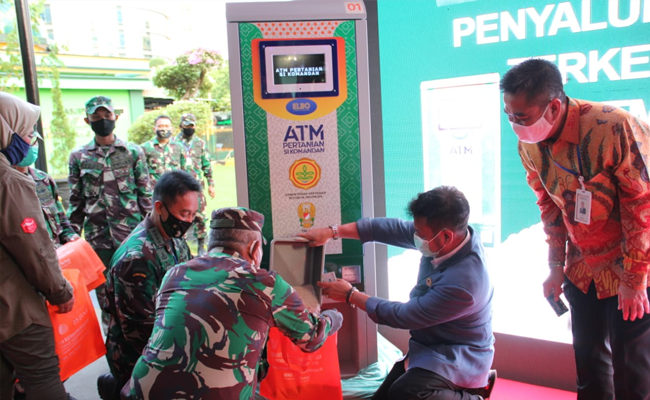 Syahrul Launched the Innovation - ATM Pertanian Sikomandan