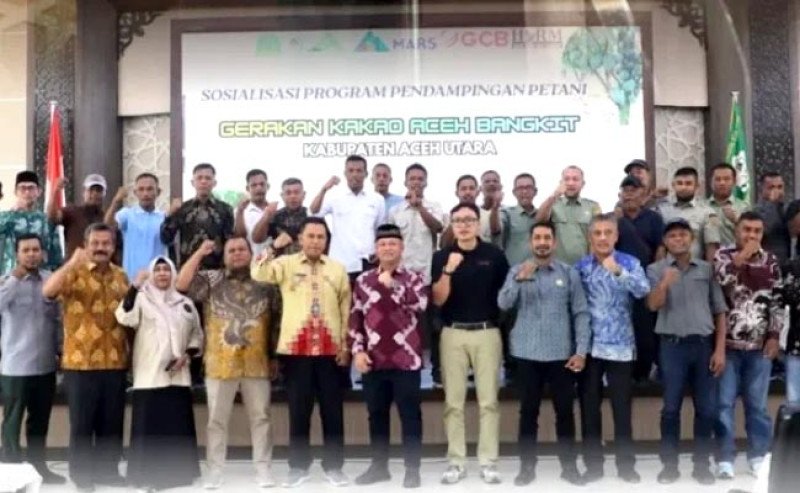 Dorong Kesejahteraan Petani, Pemda Aceh Utara Luncurkan Gerakan Kakao Bangkit