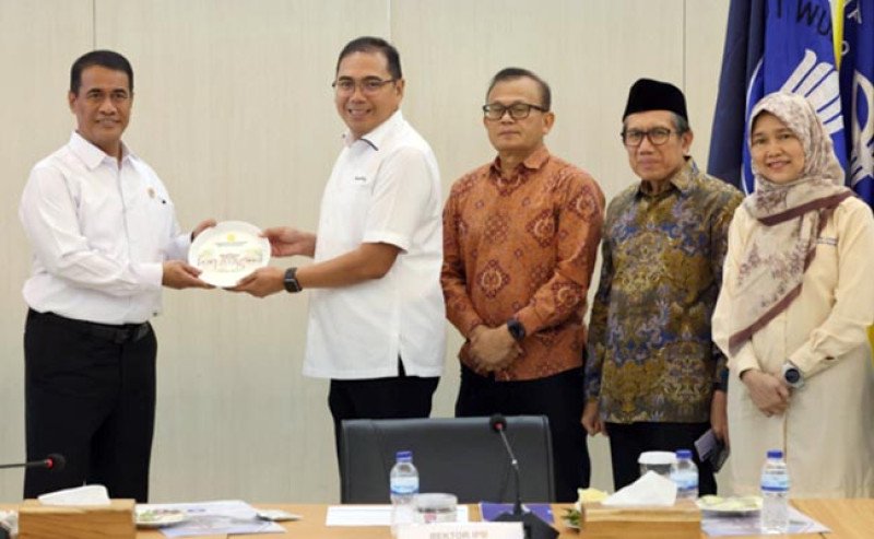 Kementan–IPB Perkuat Kolaborasi, Akselerasi Modernisasi dan Hilirisasi Pertanian Nasional