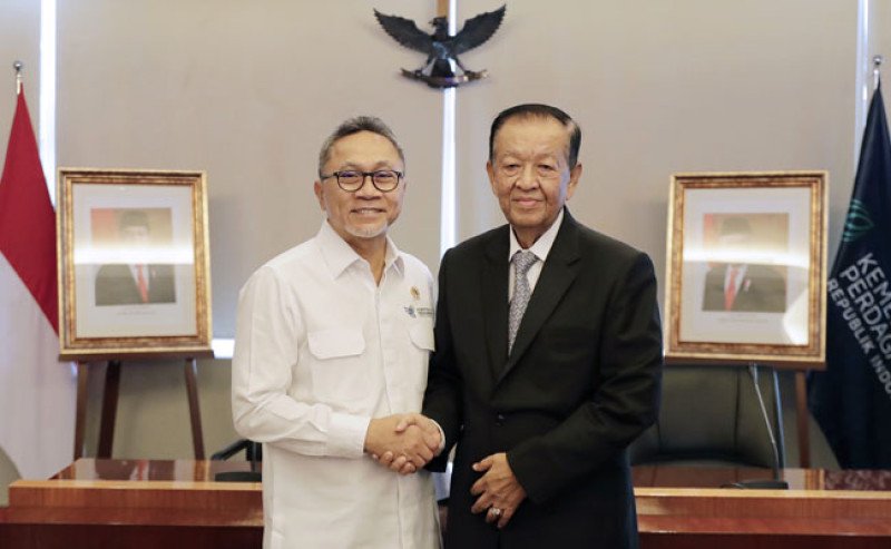 Menteri Perdagangan Zulkifli Hasan Terima Kunjungan Ketua Parlemen Thailand: Upaya Penguatan Harga Karet