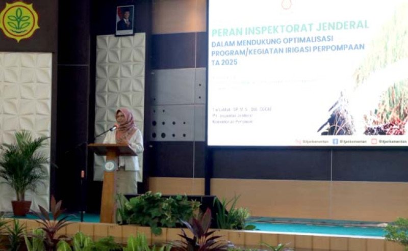 Kementan Perkuat Pengawalan Program Irigasi Pompa 2025 di Empat Provinsi