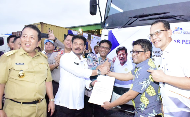 Mentan Syahrul Dorong Lampung Jadi Pusat Komoditas Buah Tropis