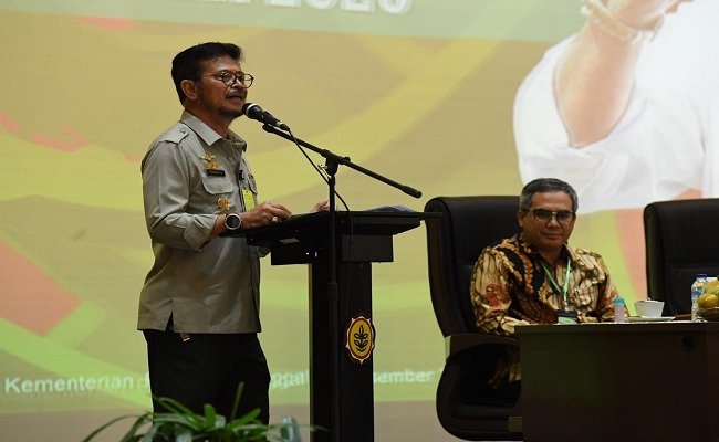 Mentan Minta Jajaran Kementan Sukseskan Program Tahun 2021