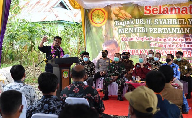 Mentan Syahrul Dorong Provinsi Bengkulu Jadi Penopang Kebutuhan Pangan Nasional