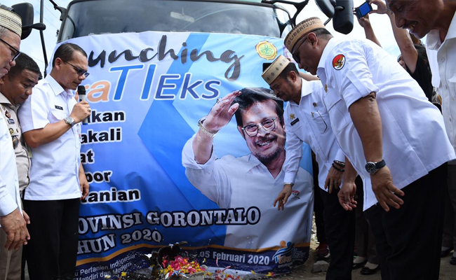 Provinsi Gorontalo Jadi Pelopor Gerakan Peningkatan Ekspor Pertanian Gratieks