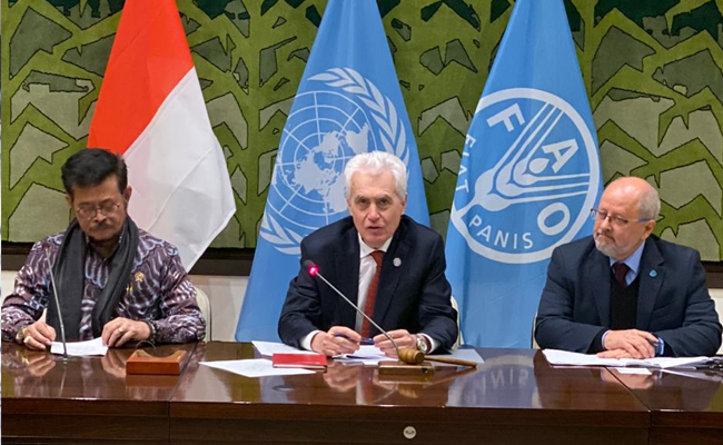 Di FAO, Indonesia Dorong Bantuan Pangan ke Negara Afrika dan Pasifik