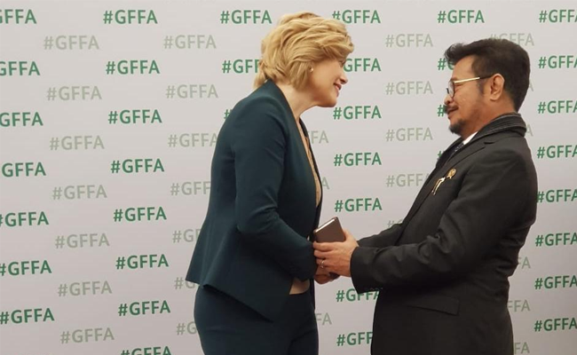 Di Forum GFFA, Ini Tiga Misi Indonesia untuk Pangan