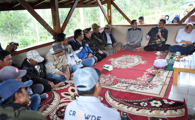 Didepan Mentan SYL, Petani dan Penyuluh  Menyambut Baik Program KUR