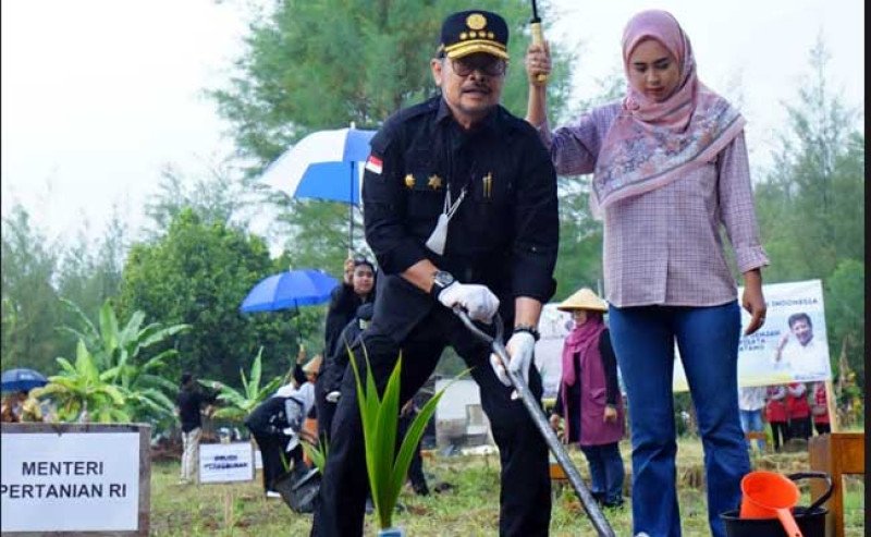 Mentan SYL Dorong Peningkatan Kelapa Kelas Dunia