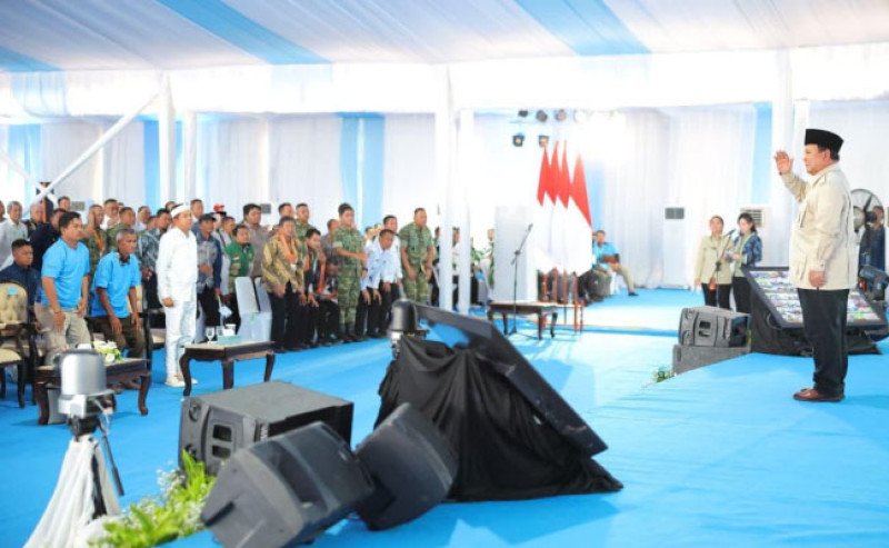 Presiden Prabowo Beri Hormat dan Apresiasi Tinggi Kepada Mentan Amran dan Petani, Indonesia Cetak Swasembada Pangan Tercepat