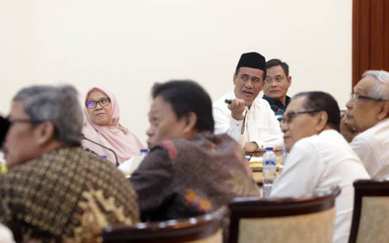 Mentan Amran Rangkul Purnabakti Kementan, Jadikan Pengalaman Senior Pilar Transformasi Pertanian