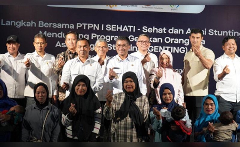 PTPN I Bersama BKKBN Perkuat Aksi Cegah Stunting di Bandung Selatan