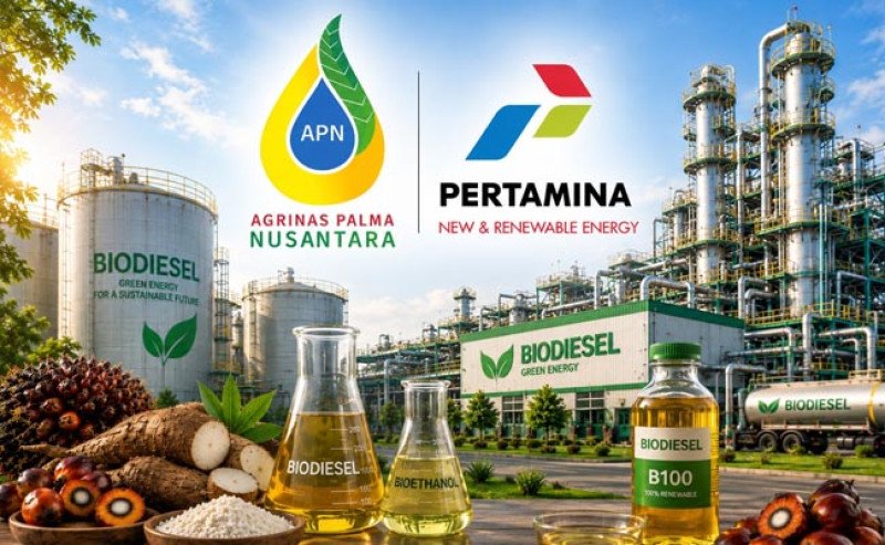 Agrinas Palma Nusantara dan Pertamina Power Indonesia Bersinergi Kembangkan Biodiesel dan Bioetanol Nasional