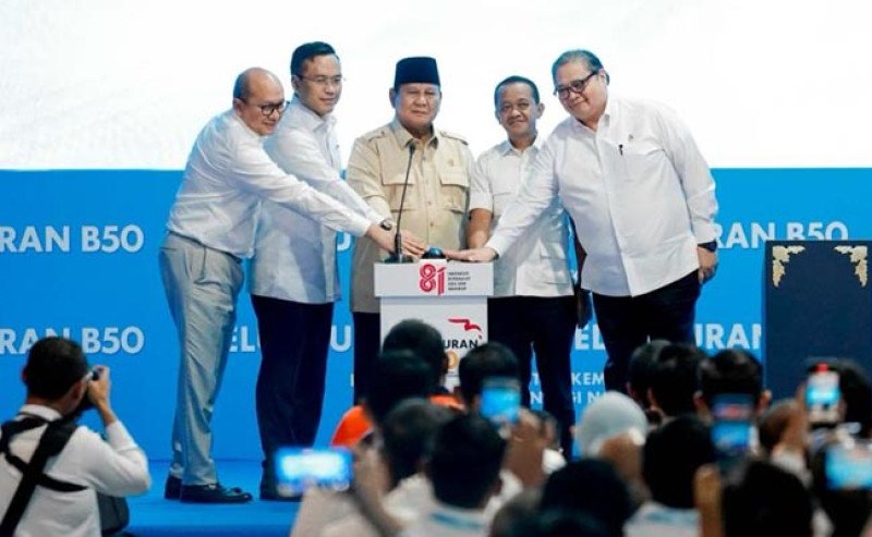 B50 Resmi Diluncurkan, Pemerintah Perkuat Kedaulatan Energi Berbasis Biodiesel Sawit
