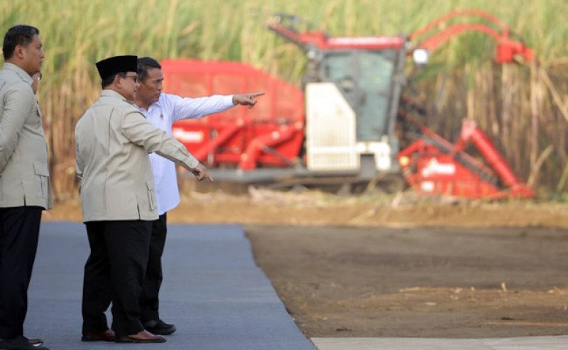 Prabowo Percepat Target Swasembada Gula Jadi Dua Tahun, Mentan Amran Siap Tancap Gas