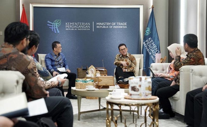 Terima Audiensi Bridgestone Indonesia, Mendag Busan Dukung Penguatan Ekspor dan Investasi Industri Ban