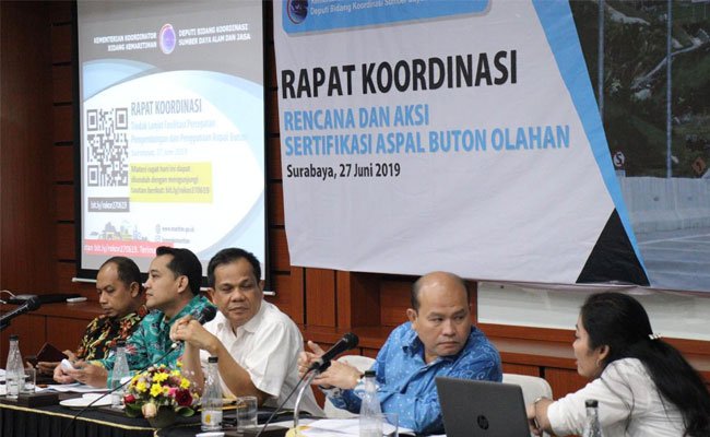 Kemenko Maritim Siapkan Aspal Buton Jadi Ikon Nasional