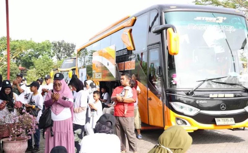PTPN IV PalmCo Regional III Sediakan 400 Kursi Gratis untuk Mudik Bersama BUMN 2025 