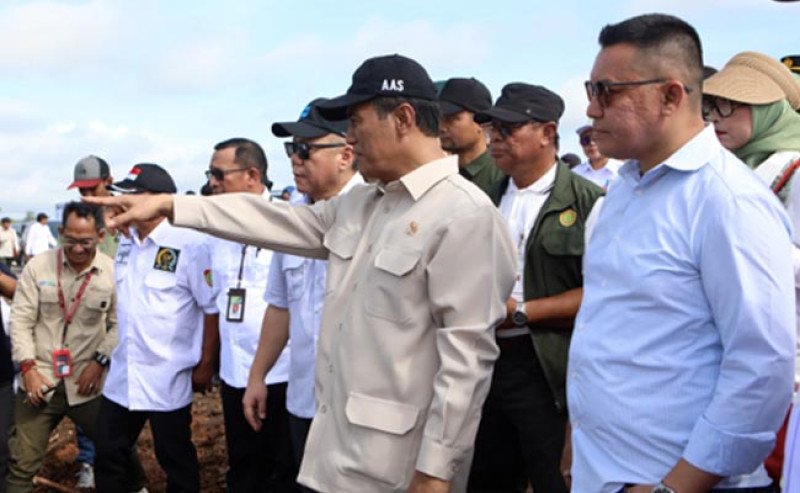 Mentan Amran Pastikan Program Cetak Sawah di Dadahup Berjalan, 63 Ribu Hektare Sudah Ditahap Kontrak