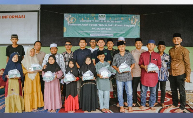 Musim Mas Group Adakan Safari Ramadan, Berbagi dengan Anak Yatim dan Masyarakat Prasejahtera
