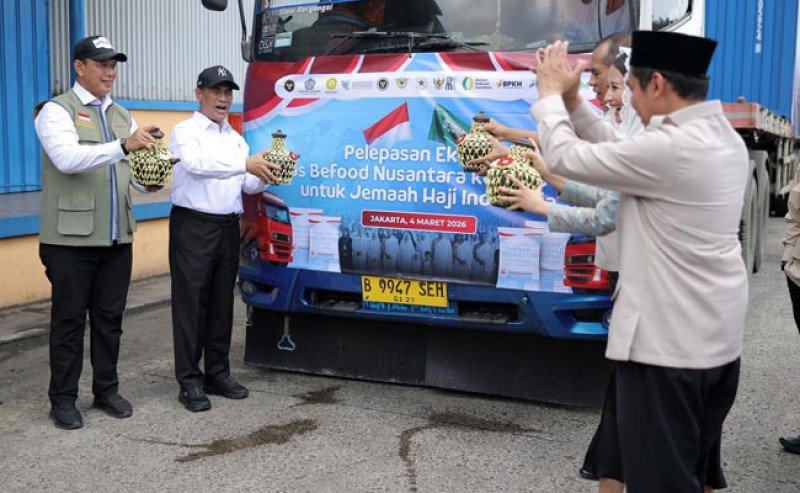 Bulog Ekspor 2.280 Ton Beras ke Arab Saudi untuk Jemaah Haji 1447 H