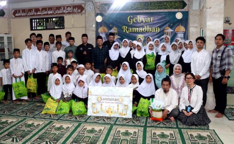 FORWATAN dan Tiga Asosiasi Industri Sawit Salurkan Bantuan untuk Yatim Piatu di Depok