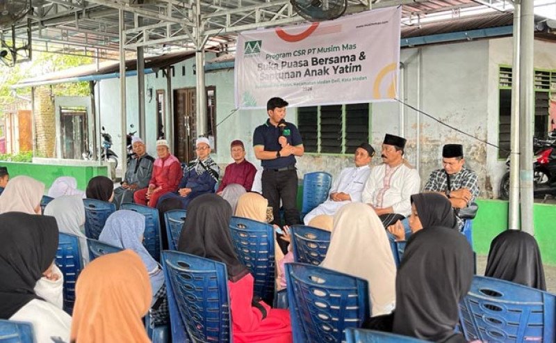 Safari Ramadan Musim Mas Group, Salurkan 9.300 Paket Bantuan dan Santuni 1.000 Anak Yatim