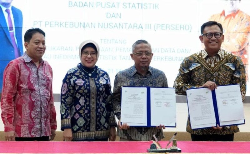 PTPN Holding dan BPS Jalin Kerja Sama untuk Perkuat Data