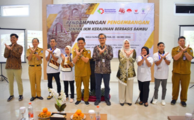 Kemenperin Perkuat Sentra Kerajinan Bambu untuk Dorong Industri Hijau dan Ekonomi Daerah