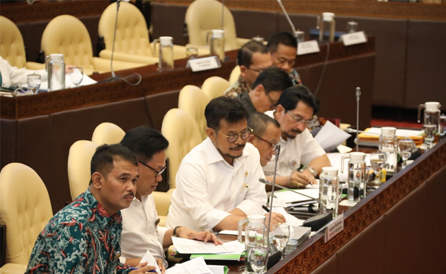 Di DPR, Mentan Syahrul Tegaskan Pertanian Harus Lebih Maju