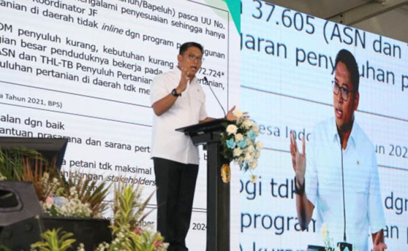 Wamentan Sudaryono: Kolaborasi dan Teknologi Kunci Pertanian 5.0