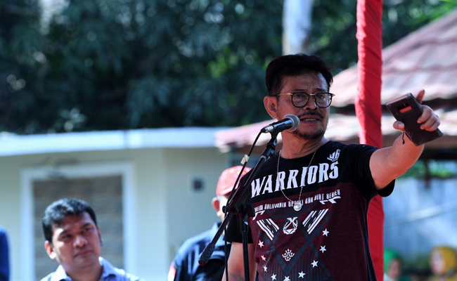 Mentan Syahrul Tegaskan Persiapkan War Room Kostra Tani di Kementan