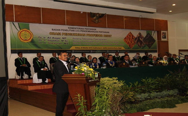 Mentan SYL Perhatian Khusus Riset dan Teknologi Pertanian