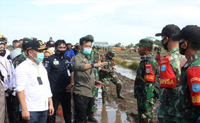 Kementan Serius Garap Food Estate di Pulang Pisau, Kalteng